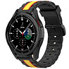 Strap-it Strap-it Bracelet Special Edition Samsung Galaxy Watch 4 Classic 42mm (noir/jaune) Strap-it Strap-it Bracelet Special Edition Samsung Galaxy Watch 4 Classic 42mm (noir/jaune)