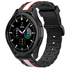 Strap-it Strap-it Bracelet Special Edition Samsung Galaxy Watch 4 Classic 42mm (noir/blanc)