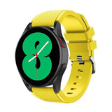 Strap-it Bracelet silicone Samsung Galaxy Watch 4 40mm (jaune)