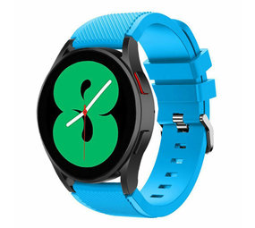 Strap-it Bracelet silicone Samsung Galaxy Watch 4 40mm (bleu clair)