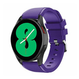 Strap-it Bracelet silicone Samsung Galaxy Watch 4 40mm (violet)
