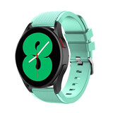 Strap-it Bracelet silicone Samsung Galaxy Watch 4 44mm (aqua)
