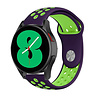 Strap-it Strap-it Bracelet sport Samsung Galaxy Watch 4 40mm (violet/vert) Strap-it Strap-it Bracelet sport Samsung Galaxy Watch 4 40mm (violet/vert)