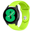 Strap-it Strap-it Bracelet sport Samsung Galaxy Watch 4 40mm (vert clair)