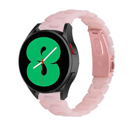 Strap-it Bracelet résine Samsung Galaxy Watch 4 40mm (rose) Strap-it Bracelet résine Samsung Galaxy Watch 4 40mm (rose)