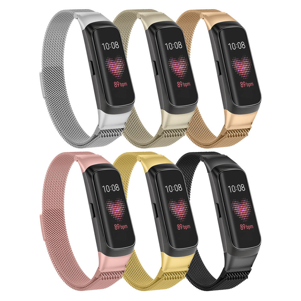 Strap-it Strap-it Bracelet Milanais Samsung Galaxy Fit (or)