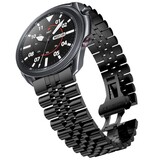 Strap-it Bracelet acier Jubilee Samsung Galaxy Watch 3 45mm (noir)