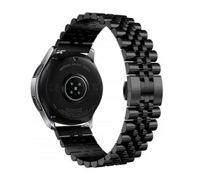 Strap-it Bracelet acier Jubilee Samsung Gear S3 (noir)