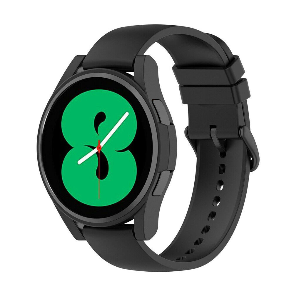Strap-it Strap-it Coque de protection Samsung Galaxy Watch 4 44mm TPU (noir) Strap-it Strap-it Coque de protection Samsung Galaxy Watch 4 44mm TPU (noir)