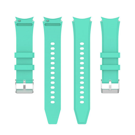 Strap-it Strap-it Bracelet Samsung Galaxy Watch 4 Classic 42mm Silicone (aqua) Strap-it Strap-it Bracelet Samsung Galaxy Watch 4 Classic 42mm Silicone (aqua)