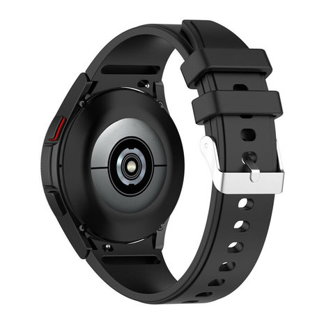 Strap-it Strap-it Bracelet Samsung Galaxy Watch 4 40mm silicone (noir)