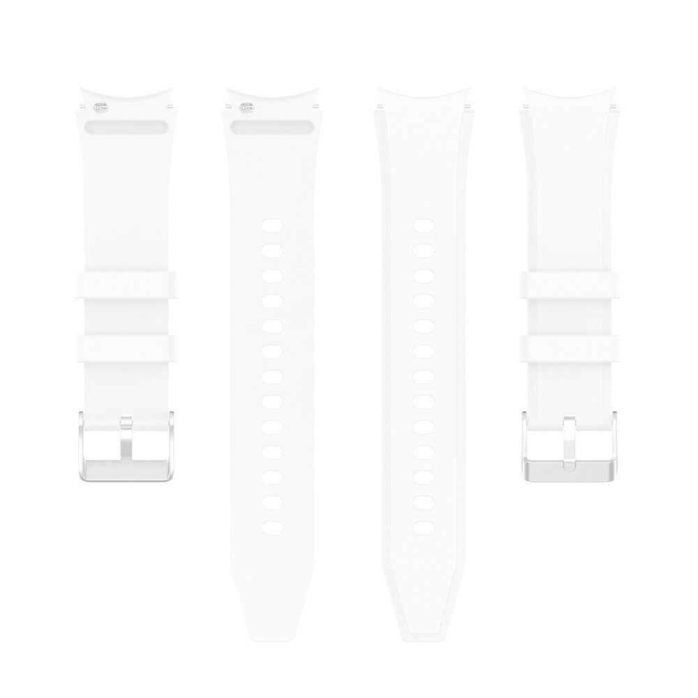 Strap-it Strap-it Bracelet Samsung Galaxy Watch 4 40mm silicone (blanc)