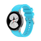 Strap-it Bracelet Samsung Galaxy Watch 4 40mm silicone (bleu clair)