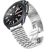 Strap-it Strap-it Bracelet acier Présidentiel Samsung Galaxy Watch 3 45mm (argent) Strap-it Strap-it Bracelet acier Présidentiel Samsung Galaxy Watch 3 45mm (argent)