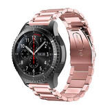 Strap-it Bracelet acier Samsung Galaxy Watch 46mm (rose)