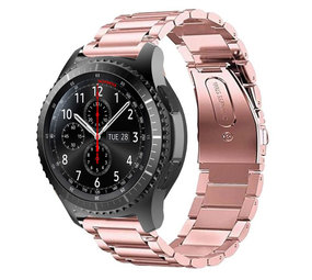 Strap-it Bracelet acier Samsung Galaxy Watch 46mm (rose)
