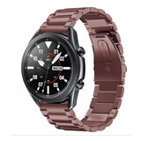 Strap-it Bracelet acier Samsung Galaxy Watch 3 45mm (bronze)