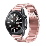 Strap-it Bracelet acier Samsung Galaxy Watch 3 45mm (rose)