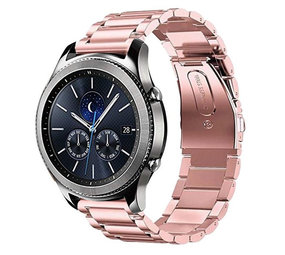Strap-it Bracelet acier Samsung Gear S3 (rose)