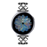 Strap-it Bracelet diamant acier Samsung Galaxy Watch Active (noir)