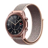 Strap-it Bracelet nylon Samsung Galaxy Watch 3 41mm (rose sable)