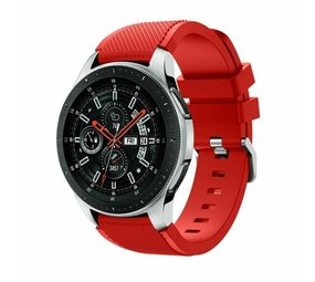 Strap-it Bracelet silicone Samsung Galaxy Watch 46mm (rouge)