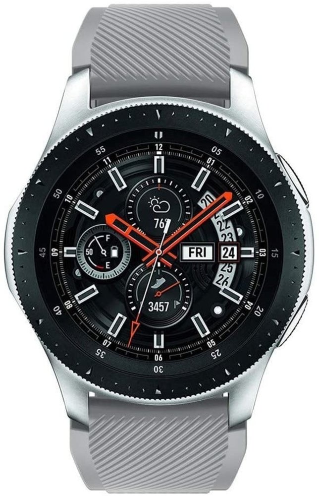 Strap-it Strap-it Bracelet silicone Samsung Galaxy Watch 46mm (gris)