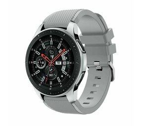 Strap-it Bracelet silicone Samsung Galaxy Watch 46mm (gris)