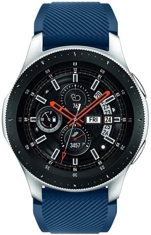 Strap-it Strap-it Bracelet silicone Samsung Galaxy Watch 46mm (bleu foncé)