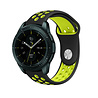 Strap-it Strap-it Bracelet sport Samsung Galaxy Watch 42mm (noir/jaune) Strap-it Strap-it Bracelet sport Samsung Galaxy Watch 42mm (noir/jaune)
