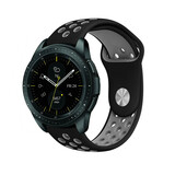 Strap-it Bracelet sport Samsung Galaxy Watch 42mm (noir/gris)