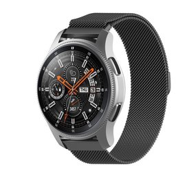 Strap-it Bracelet Milanais Samsung Galaxy Watch 46mm (noir)