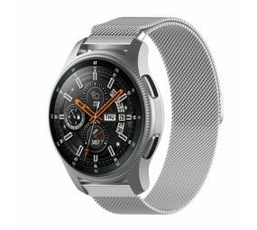 Strap-it Bracelet Milanais Samsung Galaxy Watch 46mm (argent)