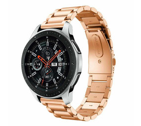 Strap-it Bracelet acier Samsung Galaxy Watch 46mm (or rose)