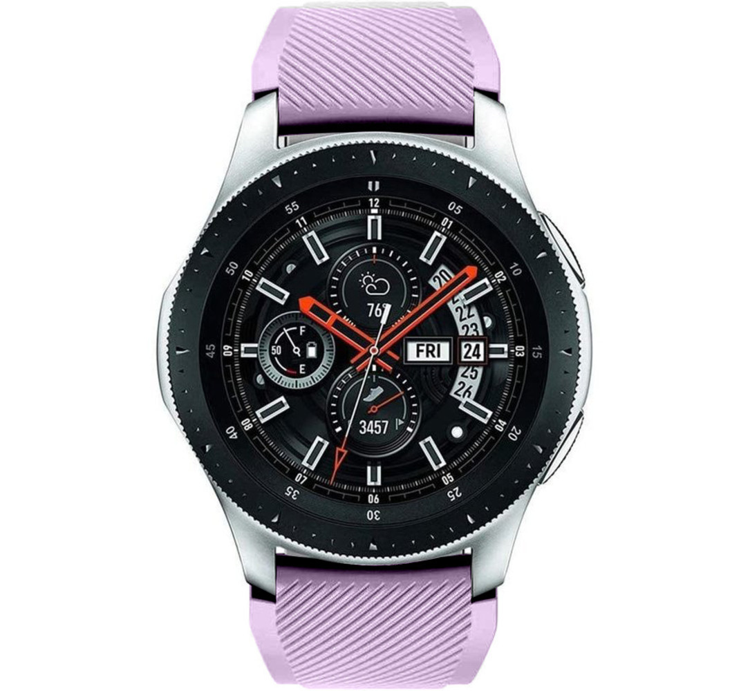 Strap-it Strap-it Bracelet silicone Samsung Galaxy Watch 46mm (lilas)
