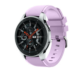 Strap-it Bracelet silicone Samsung Galaxy Watch 46mm (lilas)