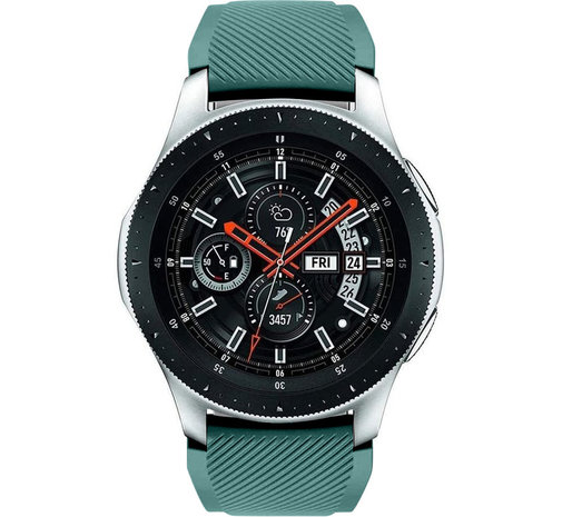 Strap-it Strap-it Bracelet silicone Samsung Galaxy Watch 46mm (vert sapin)