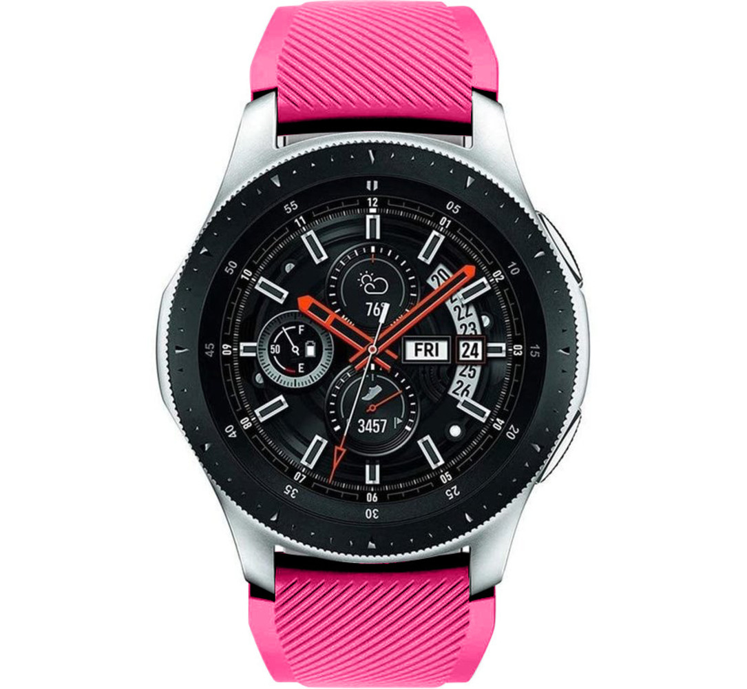 Strap-it Strap-it Bracelet silicone Samsung Galaxy Watch 46mm (rose vif) 