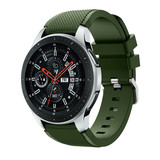 Strap-it Bracelet  silicone Samsung Galaxy Watch 46mm (vert armée) 