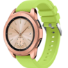 Strap-it Strap-it Bracelet silicone Samsung Galaxy Watch 42mm (vert clair) Strap-it Strap-it Bracelet silicone Samsung Galaxy Watch 42mm (vert clair)
