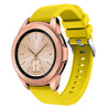 Strap-it Strap-it Bracelet silicone Samsung Galaxy Watch  42mm (Jaune)