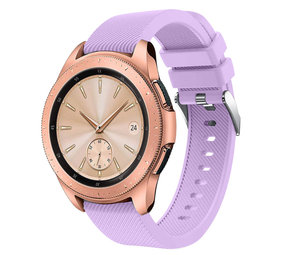 Strap-it Bracelet silicone Samsung Galaxy Watch 42mm (lilas)