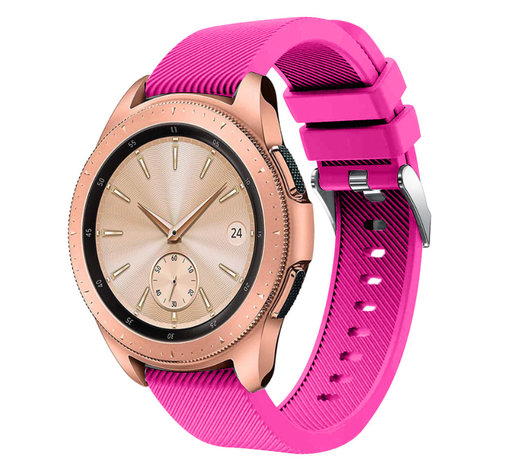 Strap-it Strap-it Bracelet silicone Samsung Galaxy Watch 42mm (rose vif)