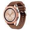 Strap-it Strap-it Bracelet silicone Samsung Galaxy Watch 42mm (marron café) Strap-it Strap-it Bracelet silicone Samsung Galaxy Watch 42mm (marron café)