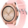 Strap-it Strap-it Bracelet Silicone pour Samsung Galaxy Watch 42mm (rose) Strap-it Strap-it Bracelet Silicone pour Samsung Galaxy Watch 42mm (rose)