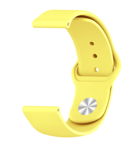 Strap-it Strap-it Bracelet sport Xiaomi Amazfit Pace (jaune)