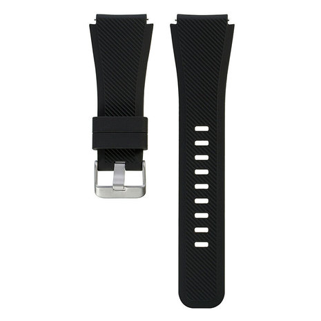 Strap-it Strap-it Bracelet silicone Xiaomi Amazfit Stratos (Noir)