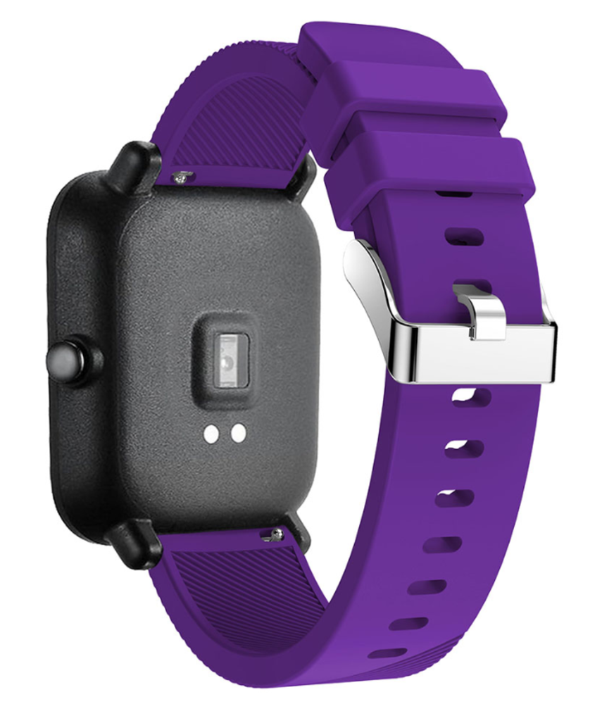 Strap-it Strap-it Bracelet silicone Xiaomi Amazfit GTS (violet)