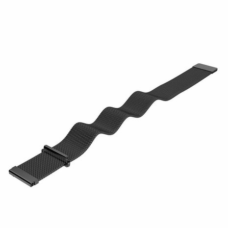 Strap-it Strap-it Bracelet Milanais Xiaomi Amazfit GTS (noir)