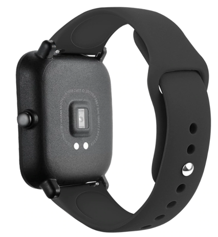 Strap-it Strap-it Bracelet sport Xiaomi Amazfit Bip (noir)